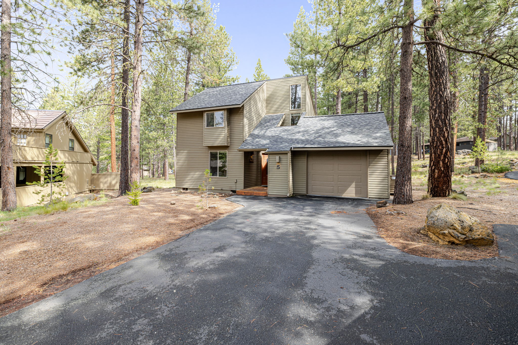 Front of the Home with Ample Parking
