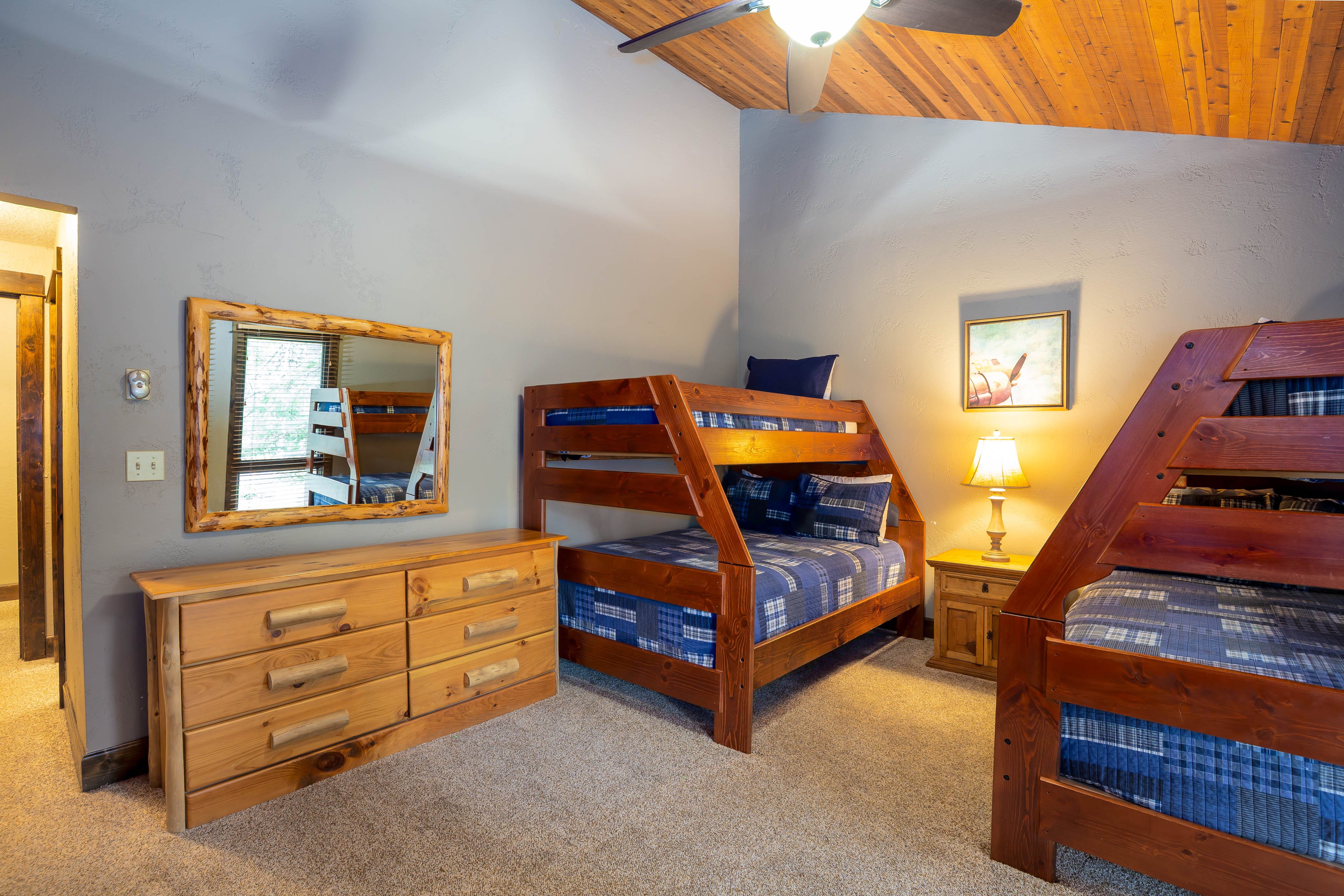 Two Pyramid Bunk Bedroom - Upstairs