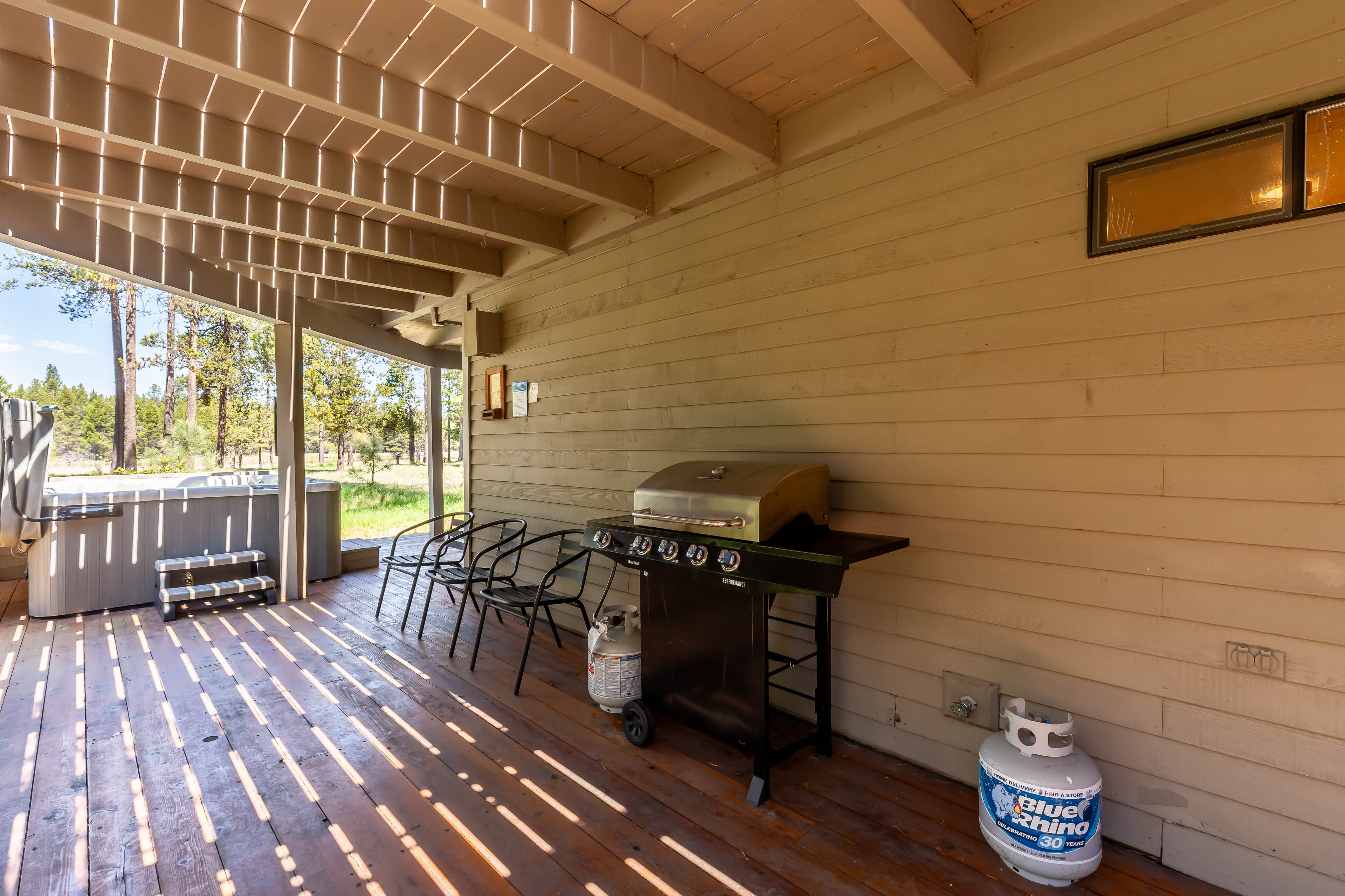 Lower Back Deck with BBQ