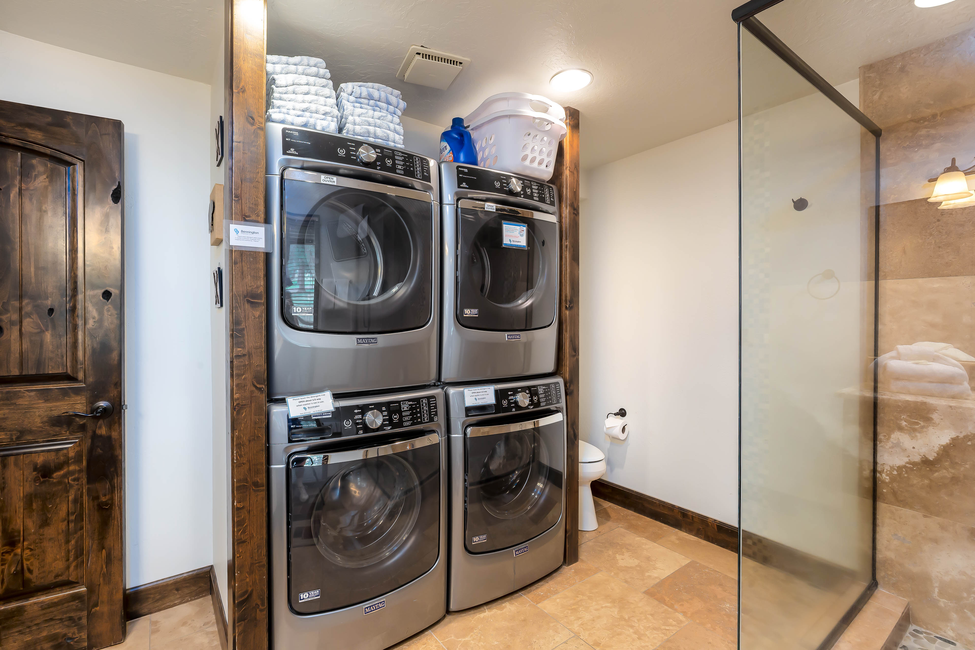 Half Bathroom and Laundry Room - Main Level